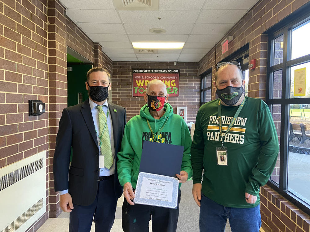 Dr. Wise, Mr. Domnick, and Mr. Pagel