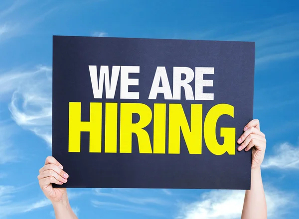 We're Hiring