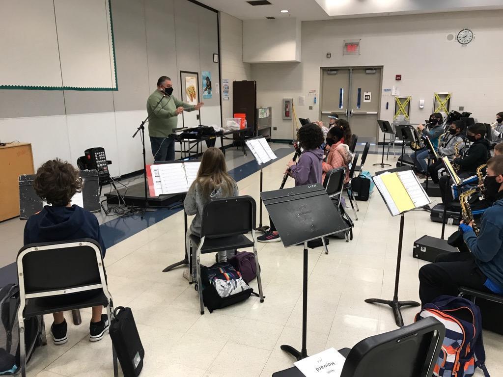 Cadet Band First Rehearsal