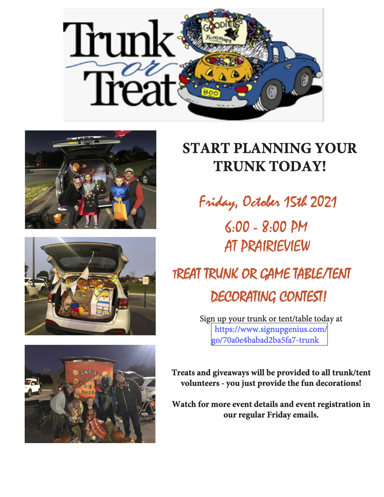 Trunk or treat