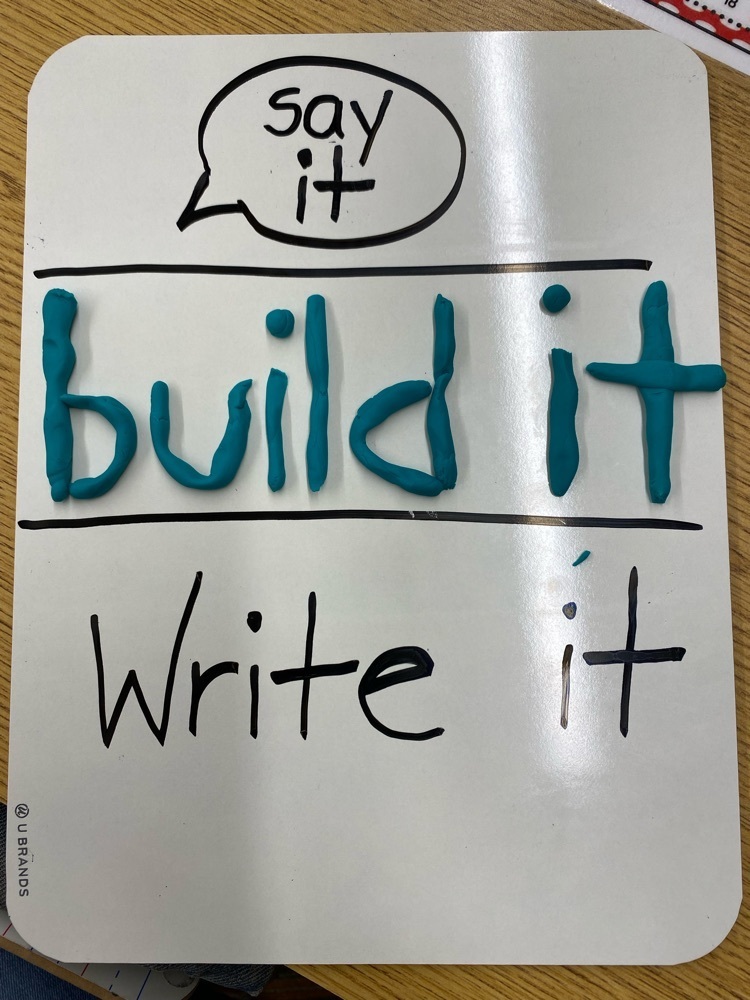 Word work in kinder