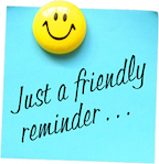 PV Weekly Reminders