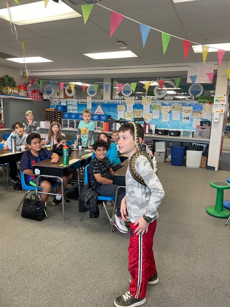 Rocco’s show and tell!
