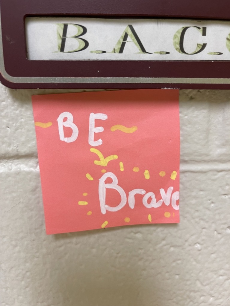 Student positivity notes