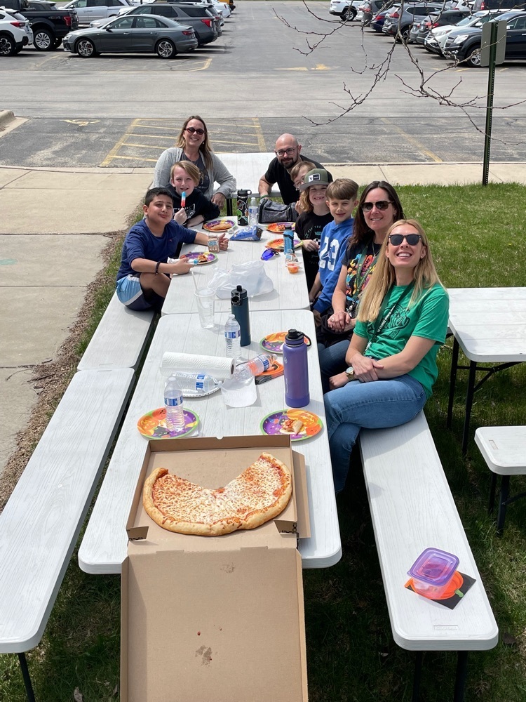 lunch with the 4th grade teachers